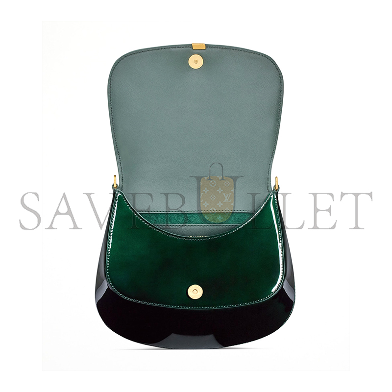 Y*L voltaire top handle in patent leather 800846aaekl3856 (17.5*21*8cm)